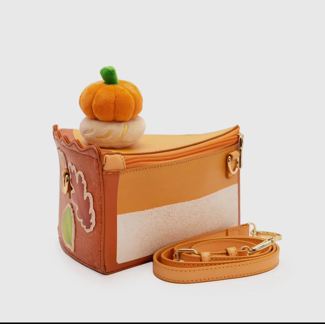 Pumpkin Cake Crossbody Purse