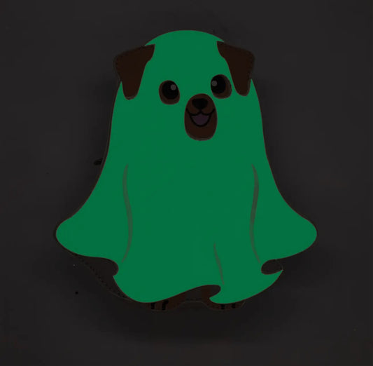 Ghost Dog Purse (Glows In The Dark!)
