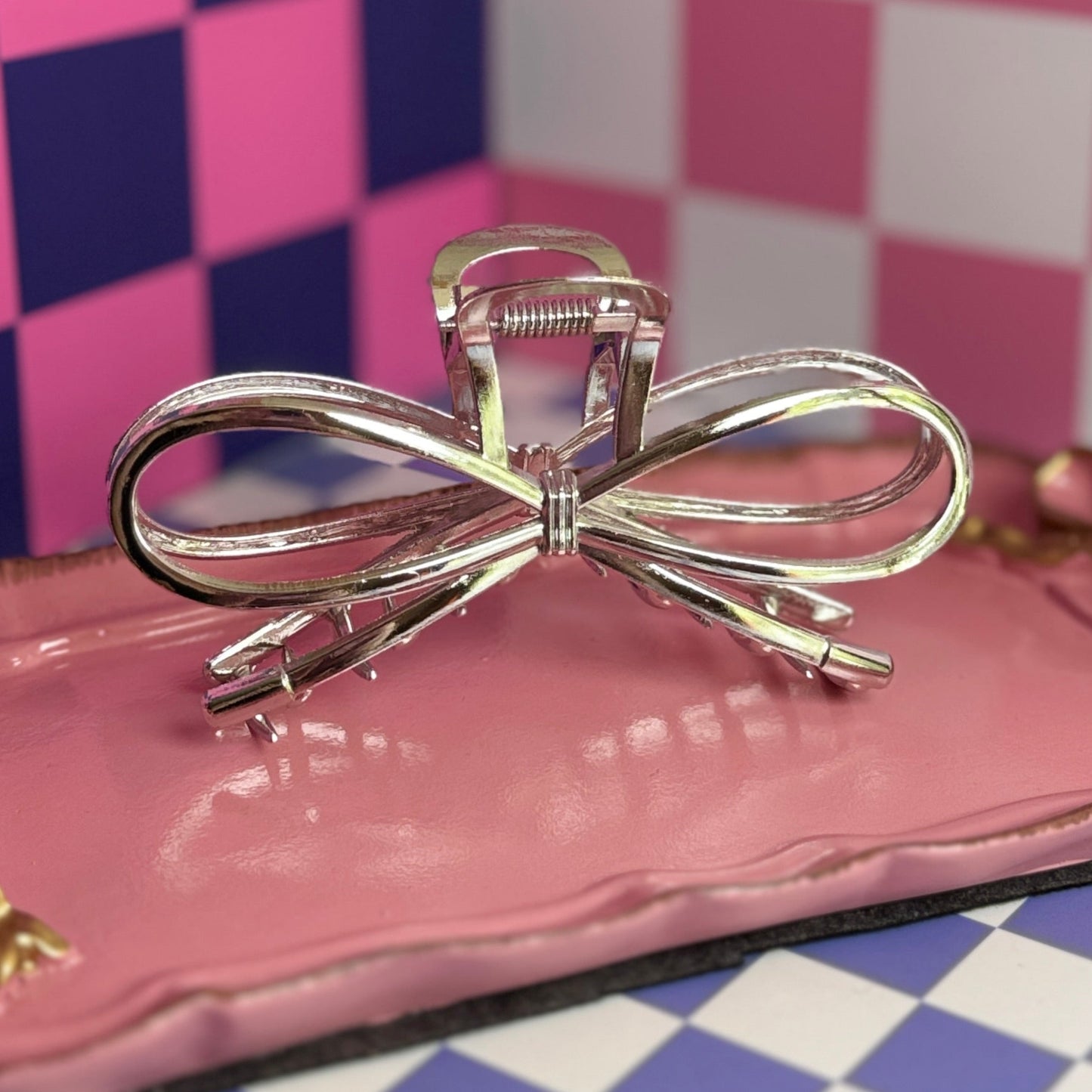 Bow Hair Claws (Gold & Silver)