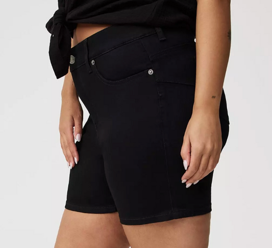 Torrid Black 5" Inseam Bombshell Shorts, Size 20, #25