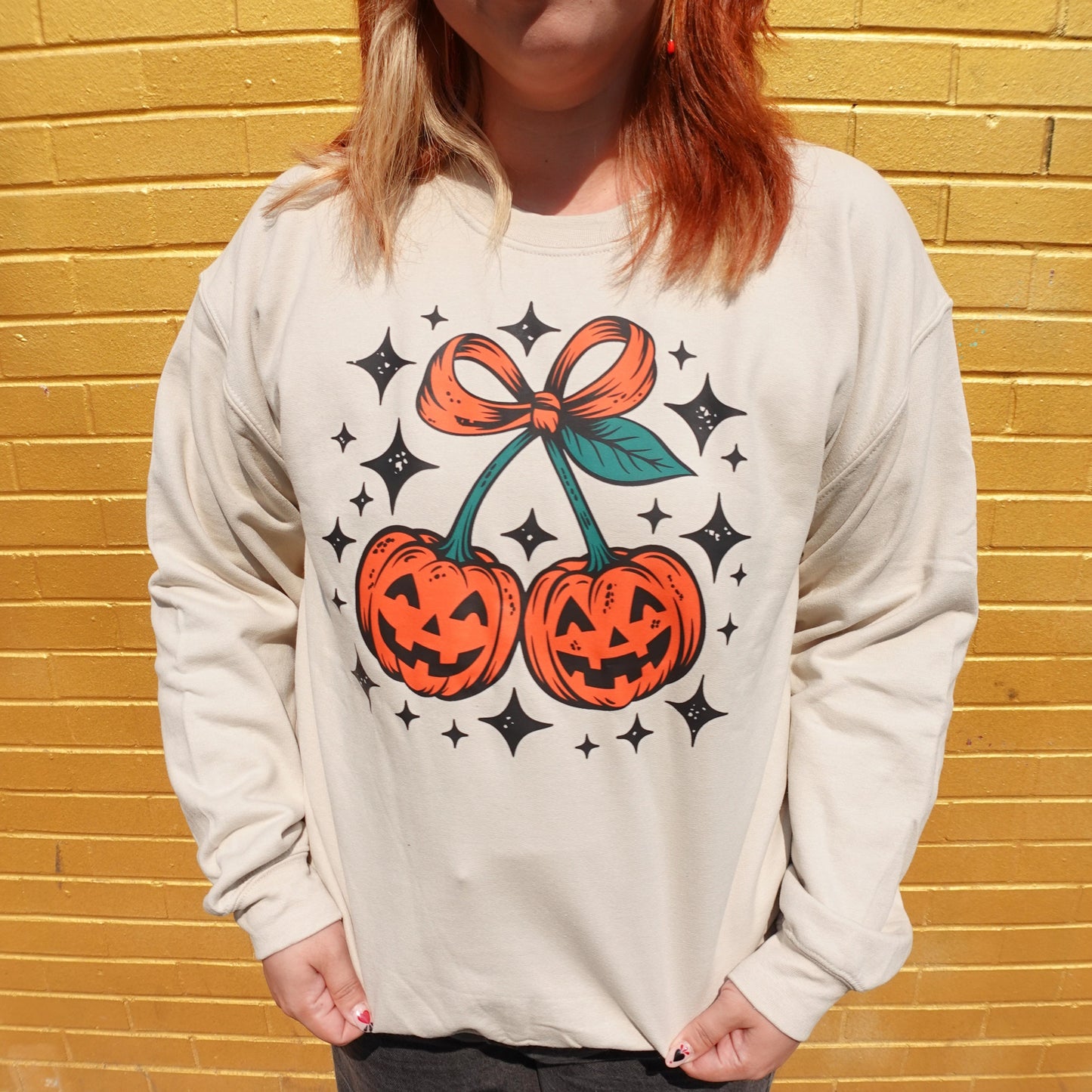 Pumpkin Cherry Sweathirt (S-4X)