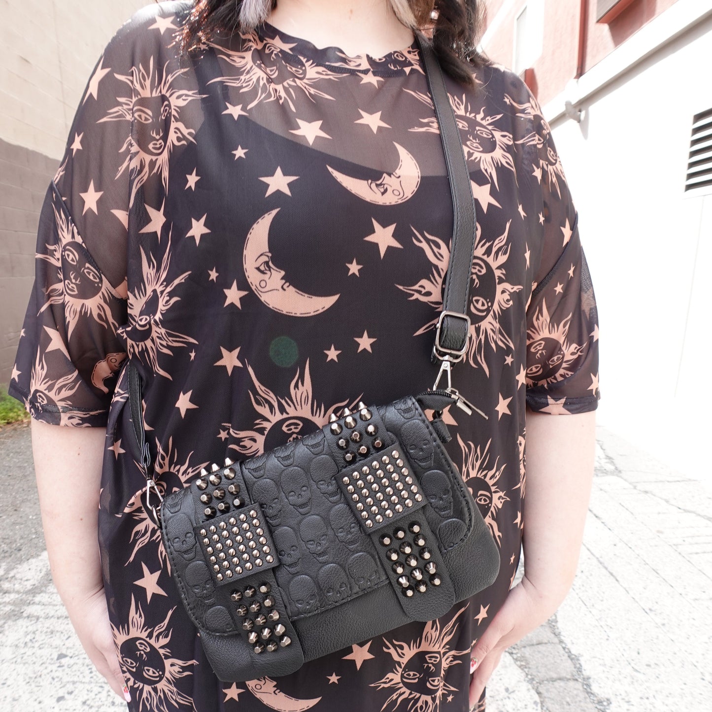 Studded Skull Purse