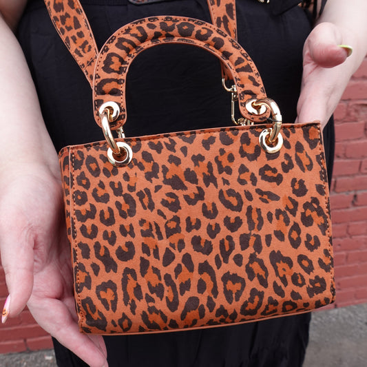 LEOPARD CROSSBODY BAG