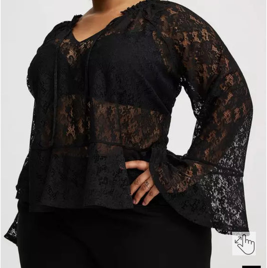 TORRID Lace Top 2X #100