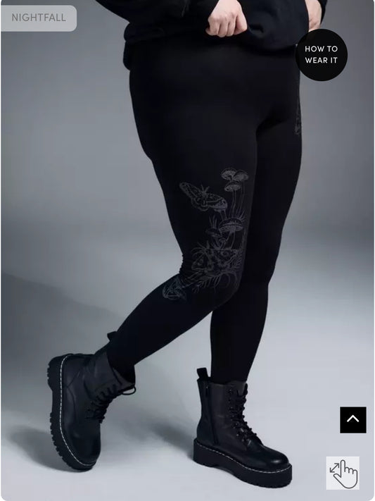 TORRID nightfall Leggings 2X #105