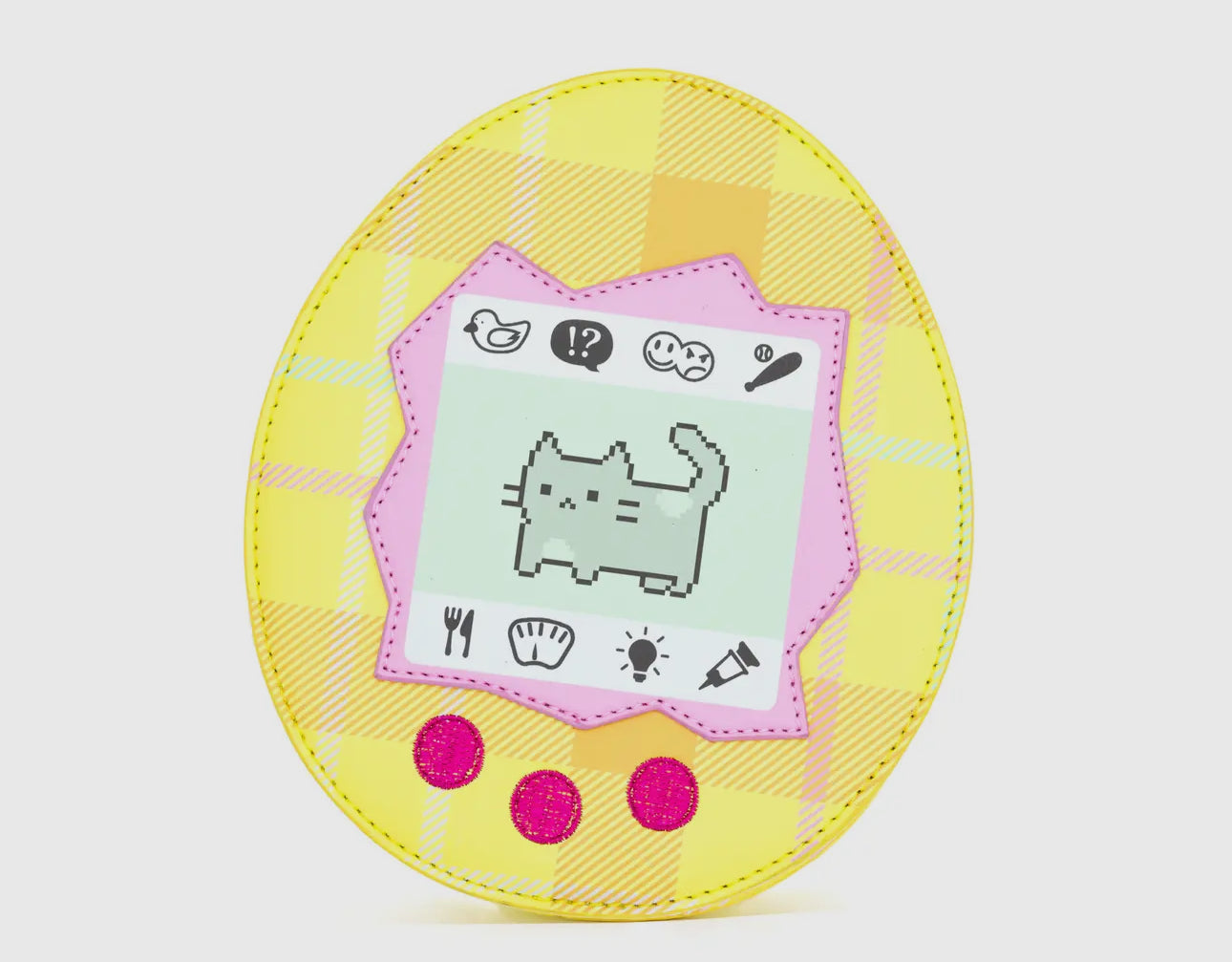 Tamagotchi inspired Purse - Cat