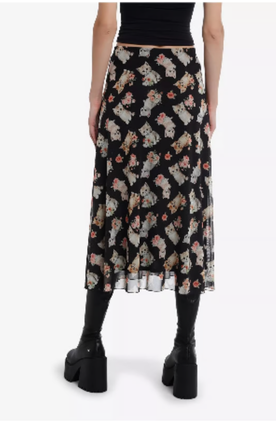 Kitten Midi Skirt 3X