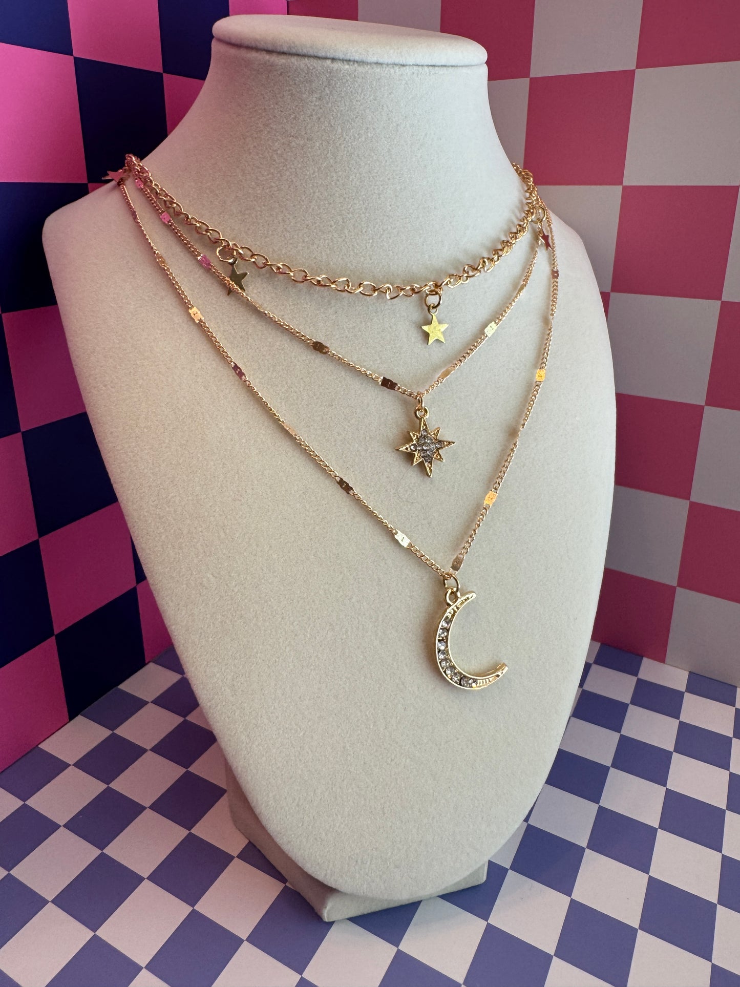 Celestial Layered Necklace