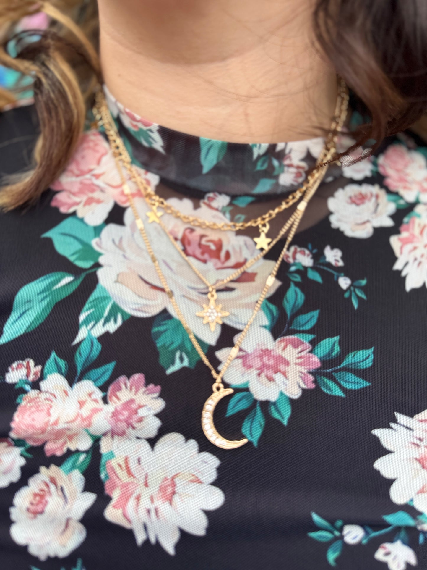 Celestial Layered Necklace