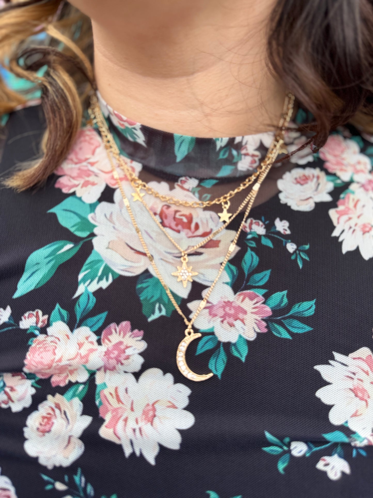 Celestial Layered Necklace