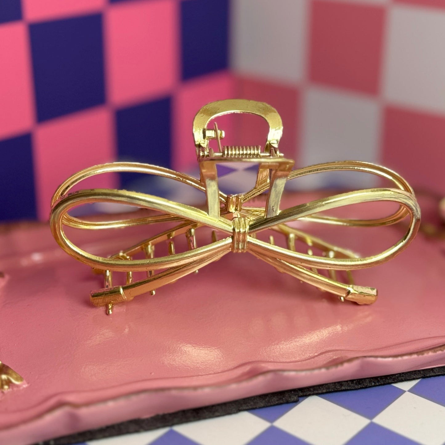 Bow Hair Claws (Gold & Silver)