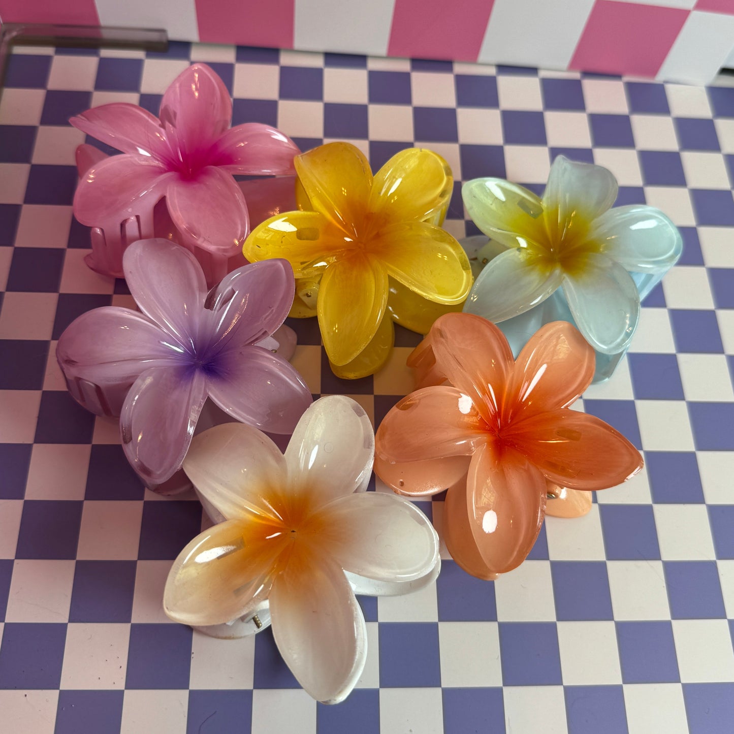 Tropical Flower Hair Claw