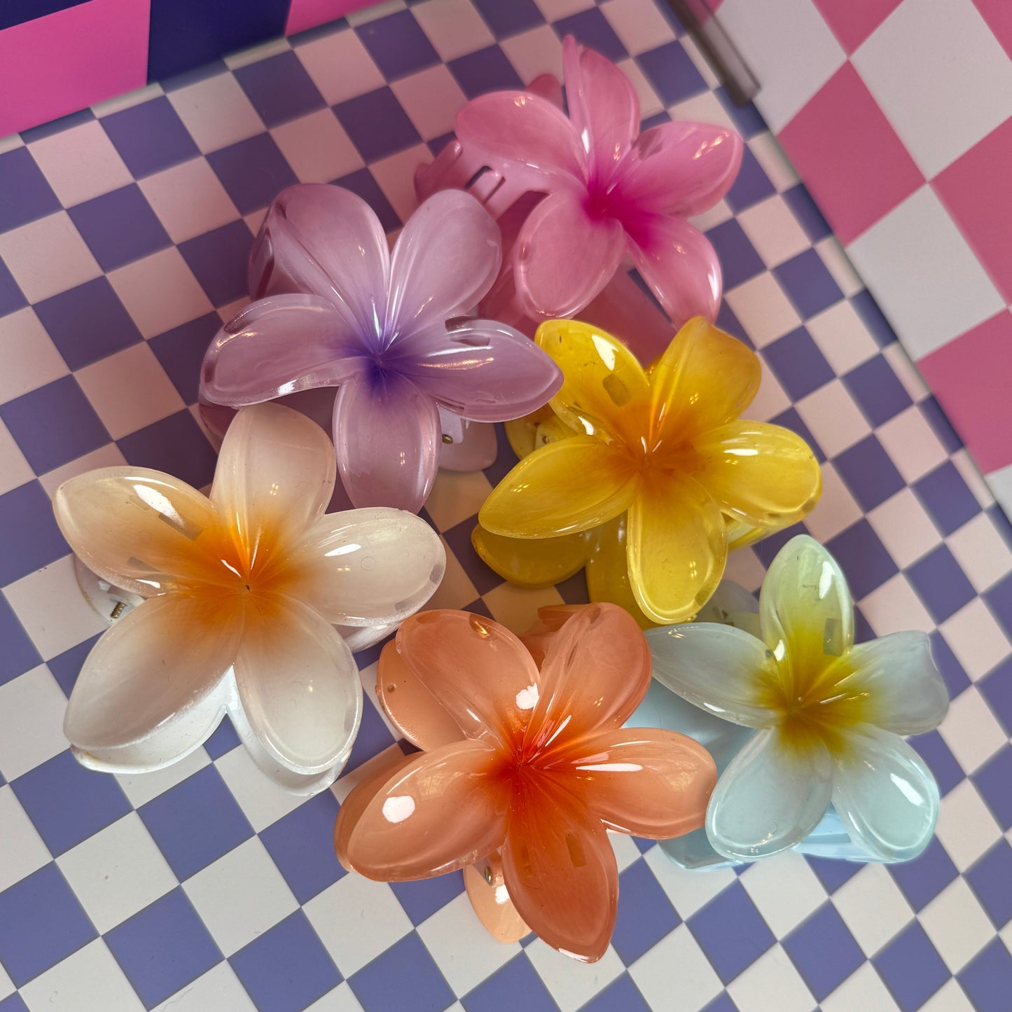 Tropical Flower Hair Claw