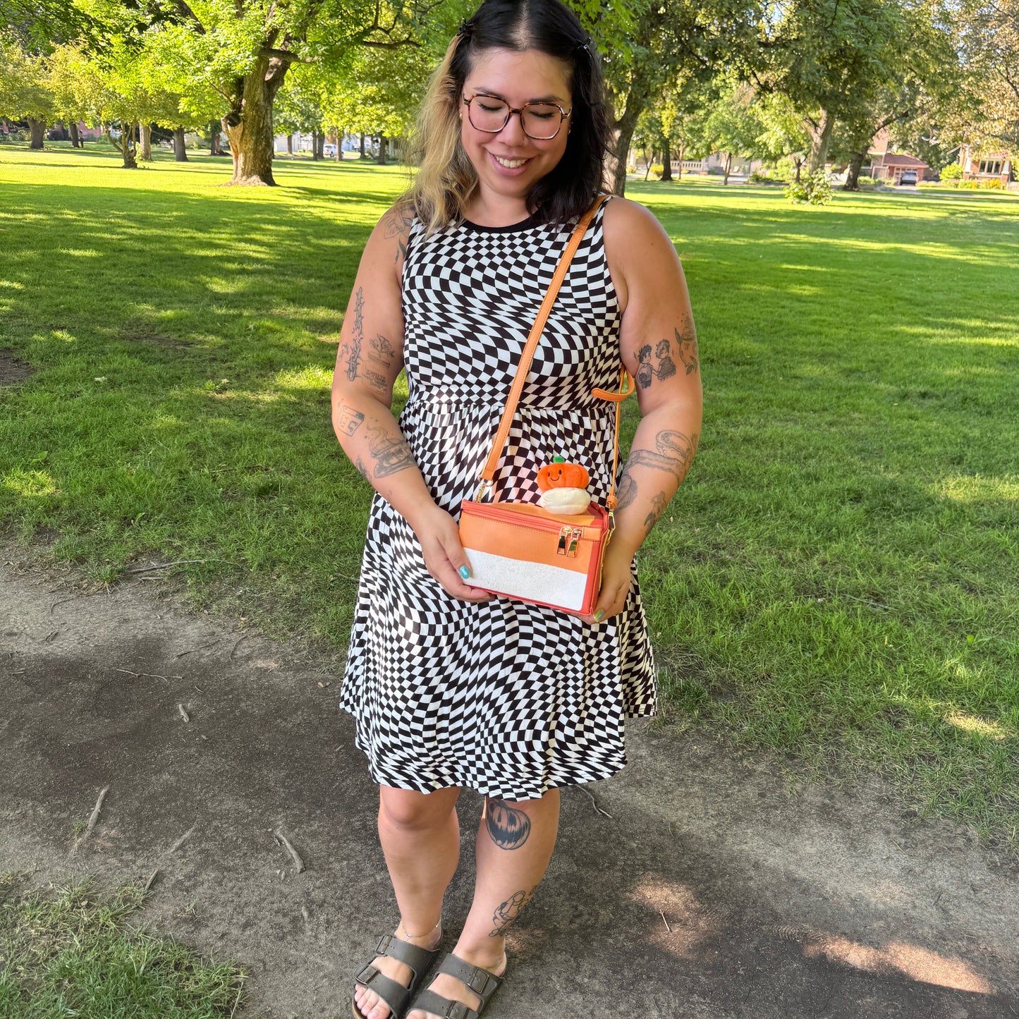 Pumpkin Cake Crossbody Purse
