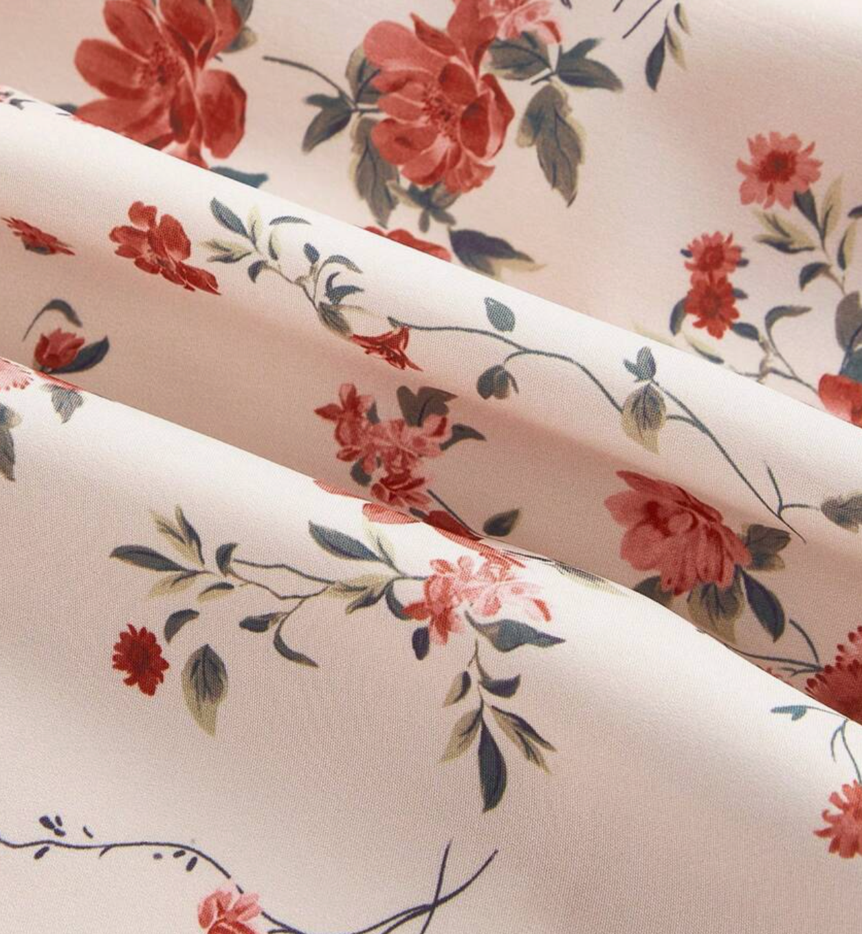 Floral Bow Shoulder Tie Dress 3X/18 #13