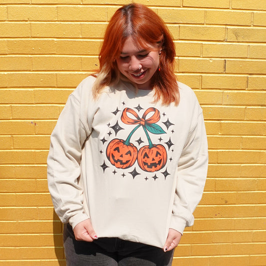 Pumpkin Cherry Sweathirt (S-4X)