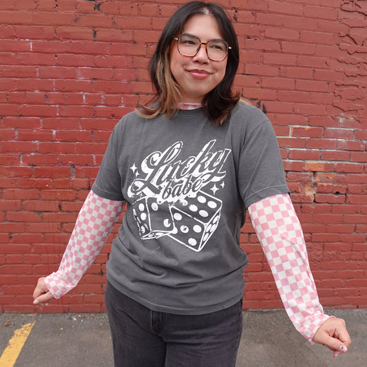 LUCKY BABE DICE T SHIRT