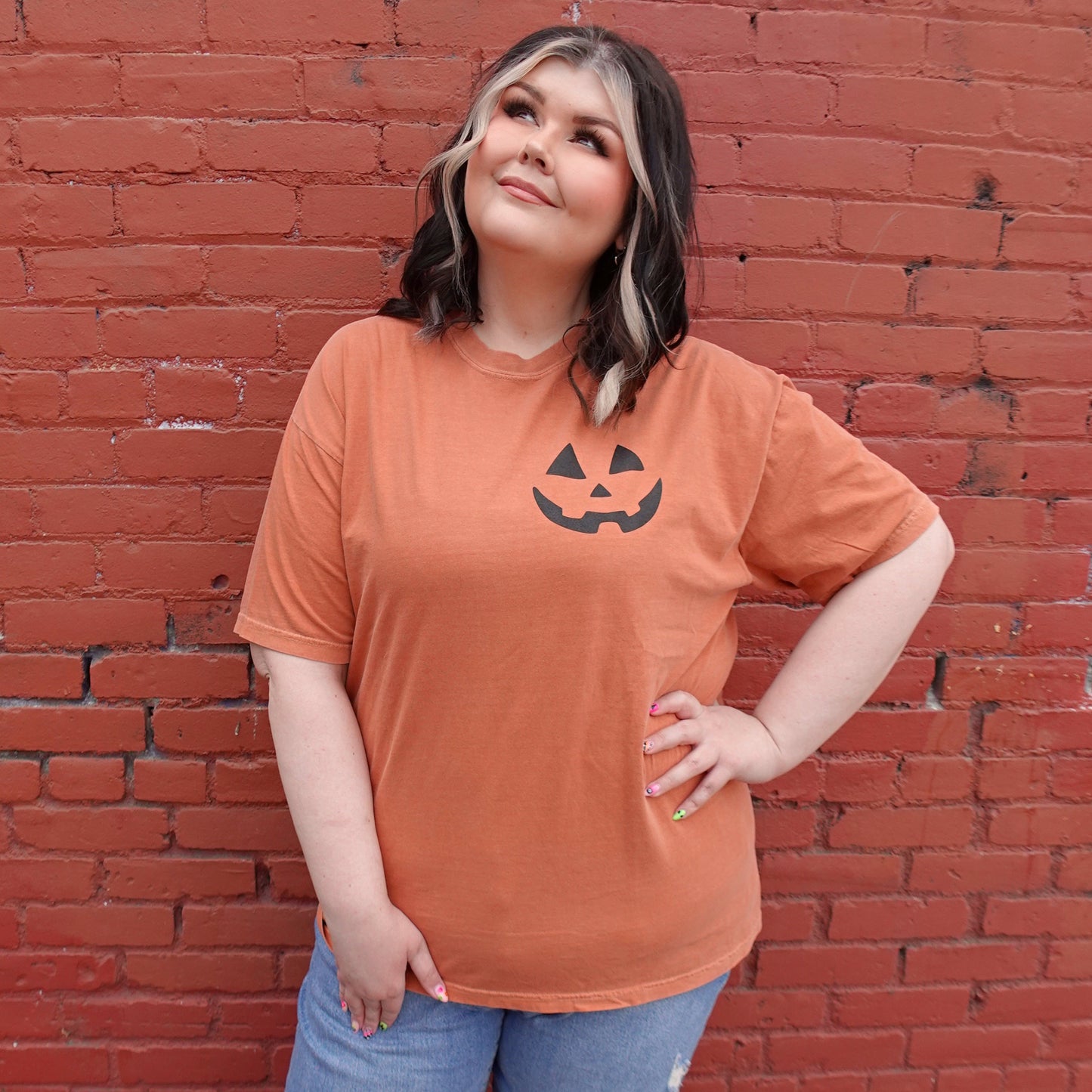 PUMPKIN POCKET HALLOWEEN TEE